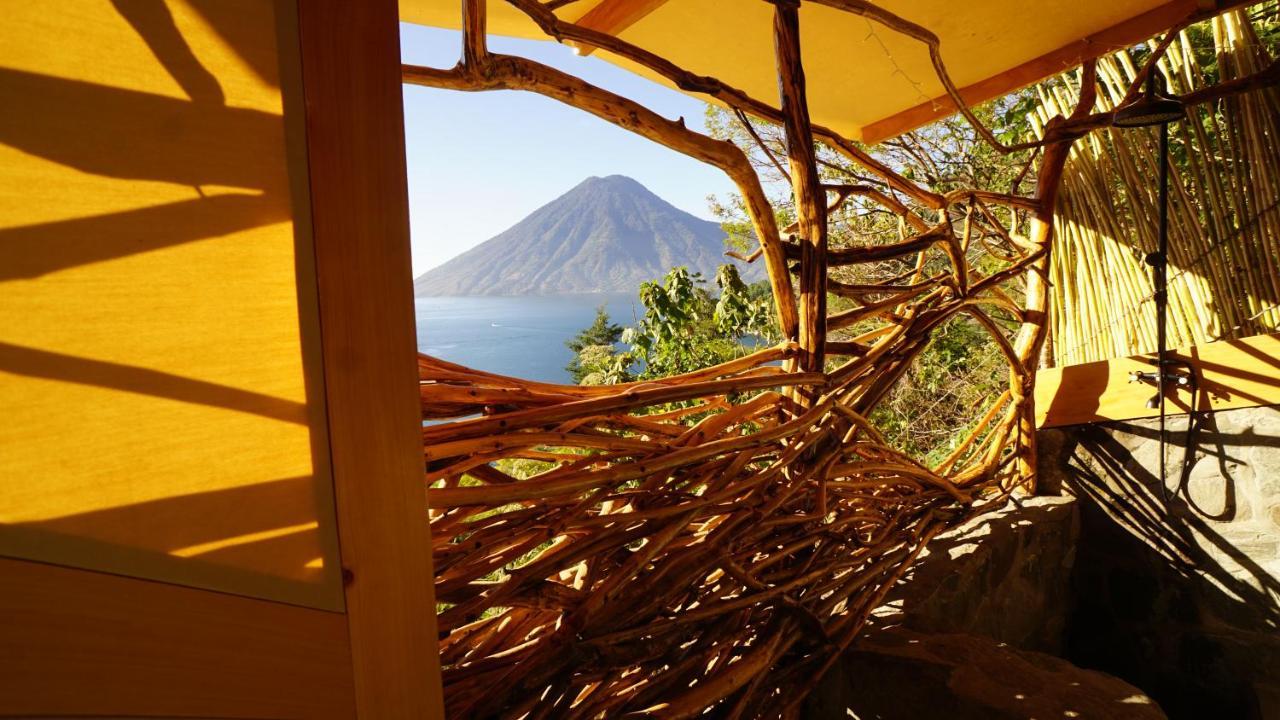 ホテル El Picnic Atitlan Tzununá エクステリア 写真