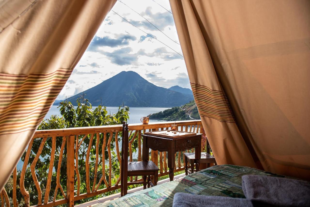 ホテル El Picnic Atitlan Tzununá エクステリア 写真