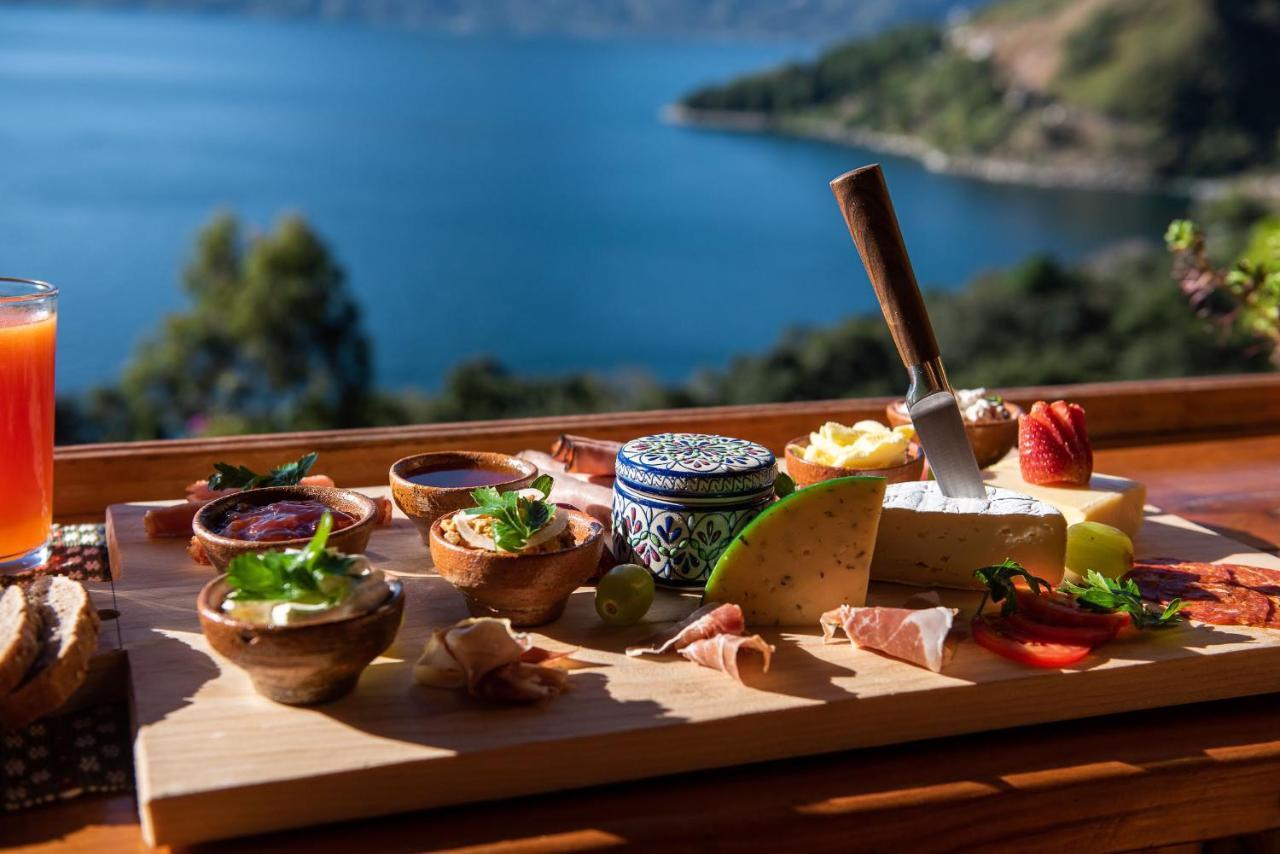 ホテル El Picnic Atitlan Tzununá エクステリア 写真